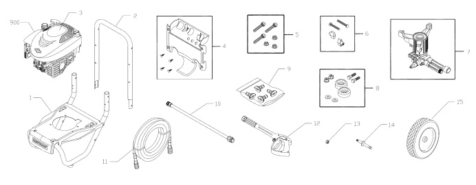 Craftsman Pressure Washer 580752560 Parts